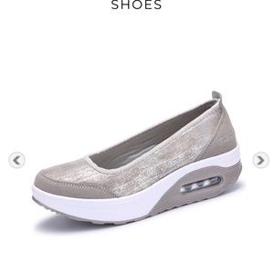 Woman Comfy Slip-On Flat Platform size 36